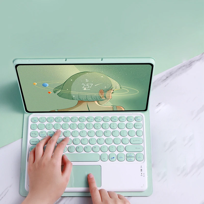 Tastiera Touchpad Per Lenovo Tab P11 P11 Plus Xiaoxin Pad Plus Custodia Da 11 Pollici Per Lenovo Tab P11 Pro Xiaoxin Pad Pro 2021 11.5''