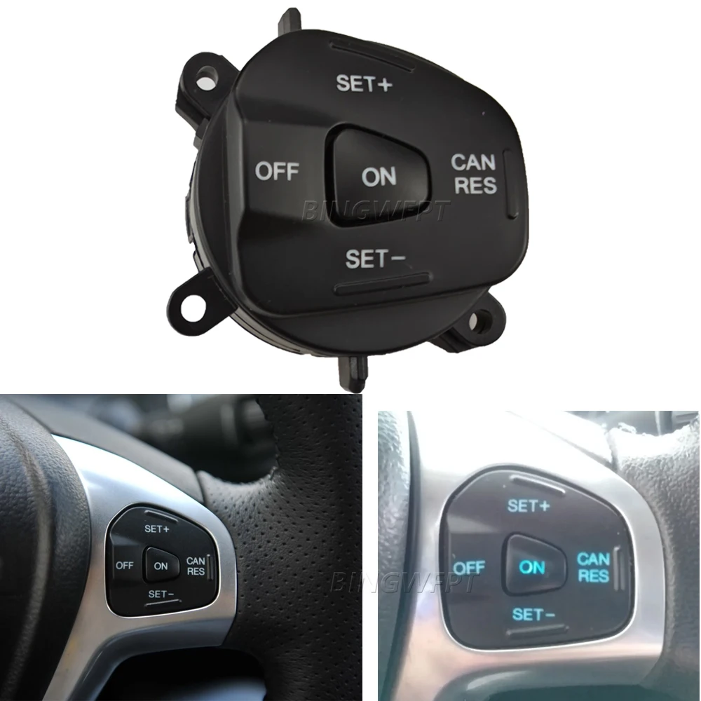 For Ford Fiesta MK7 MK8 Ecosport 2013 Cruise Control Switch Multifunction Steeri