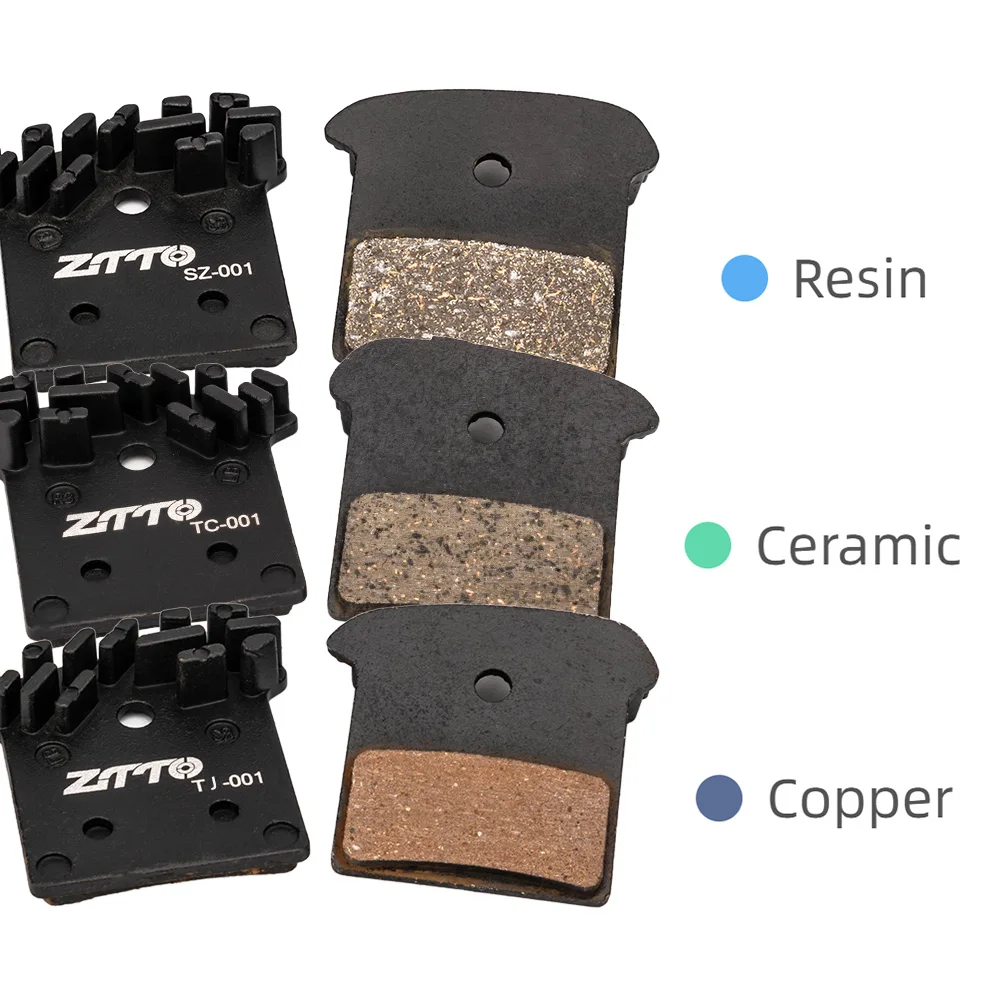 Brake Pads ZTTO MTB Ceramic Full Metallic Resin Ice Cooling Tech For M9000 M9020 M985 M8100 M785 M8000 G03A G04S J04C J03A
