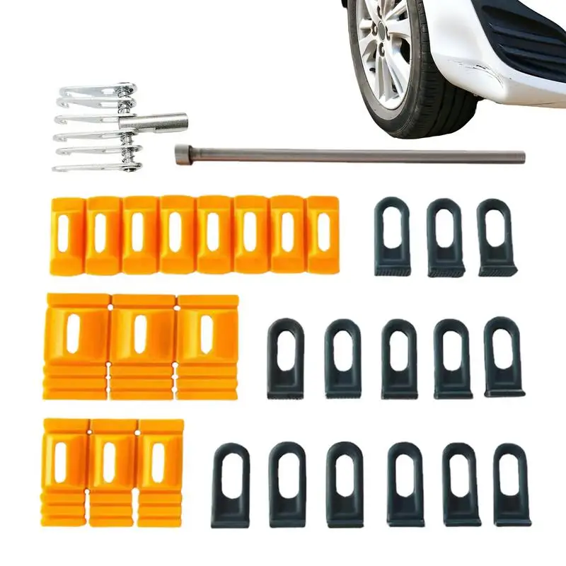 

Body Repair Dent Removal Tools Dent Remover Quick Repair Glue Pulling Tabs DIY Hand Tool Professional Heavy-Duty Paint-Free