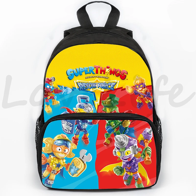 Nuovo Super Zings Zaino Ragazzi Ragazze Cartoon School Bag Bambini Daypack Superthings Bag Mochilas Ritorno A Scuola Bookbag Zaino