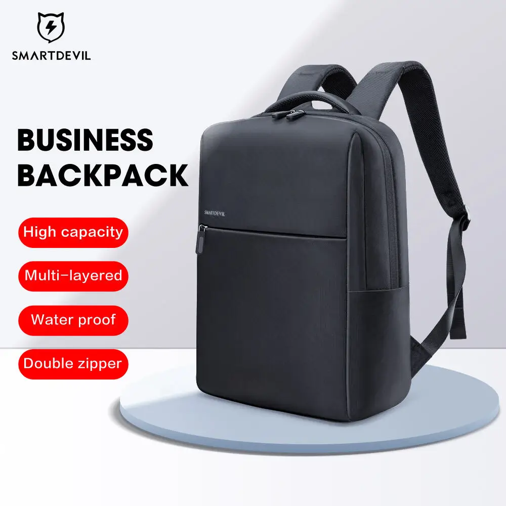 SmartDevilLaptopBagBusinessBackpackforMacBookProAiriPadBackpackWaterproofCasual
