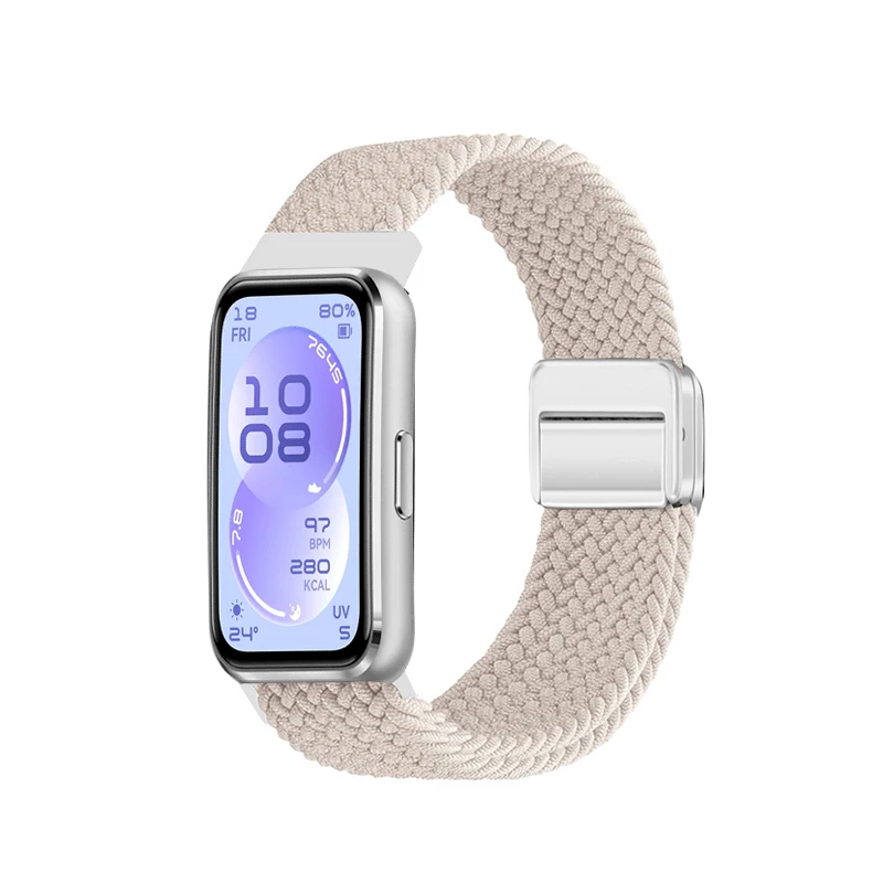 Braided Sport Magnetic Strap - Elastic Smartwatch Bracelet