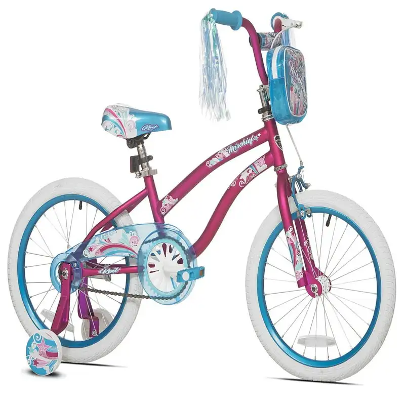 

18 In. Mischief Girl's Bike, Pink and Blue