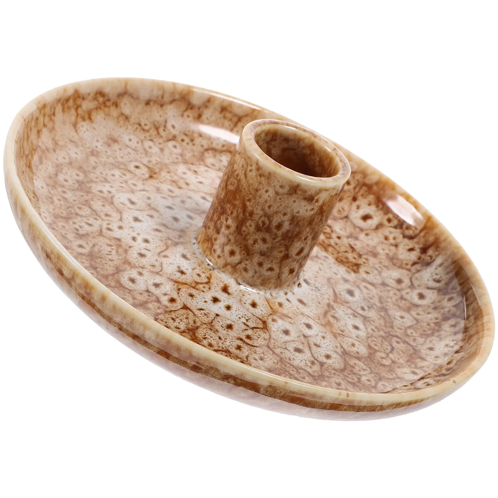 

Ceramic Incense Stick Holder Decorative Taper Holder Table Centerpiece