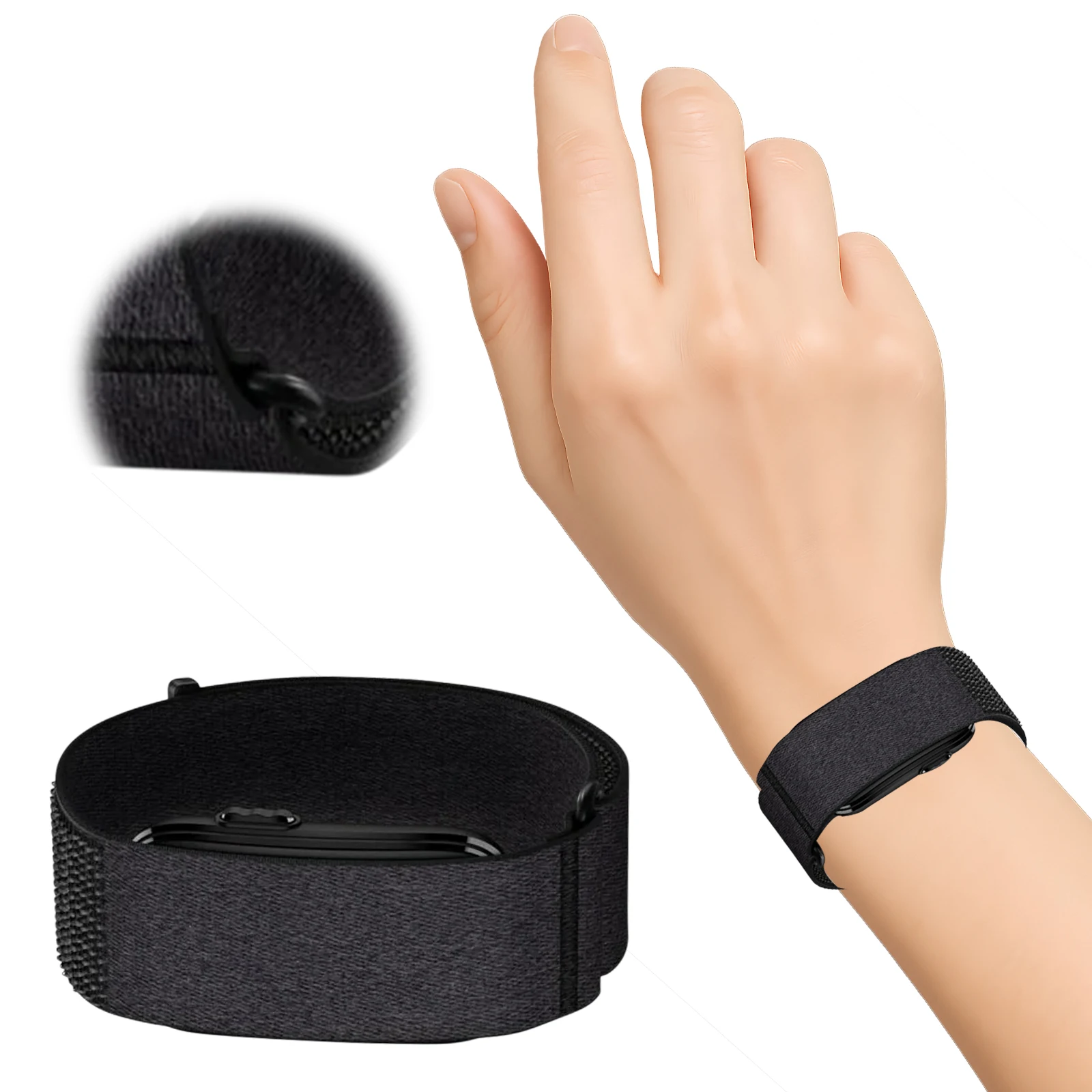 Breathable Adjustable Nylon Watch Strap - Sport Replacement Wristband