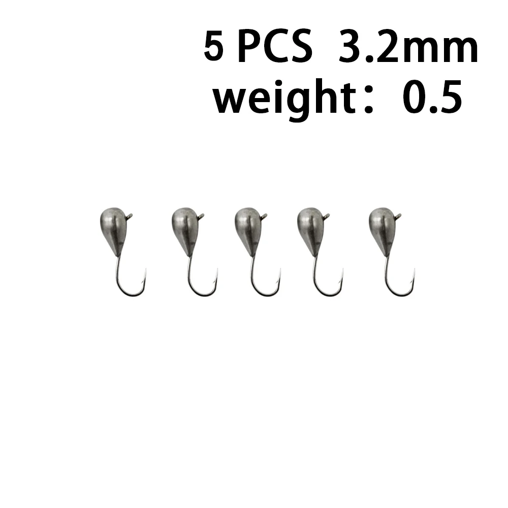 Tungsten Ice Jig Fishing Hook Tungsten Bait Japan Hook