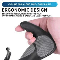 BUCKLOS poignées de guidon de vélo ergonomie avec barre étendue poignées de vélo en caoutchouc antidérapantes manchettes vtt durables accessoires de vélo 5