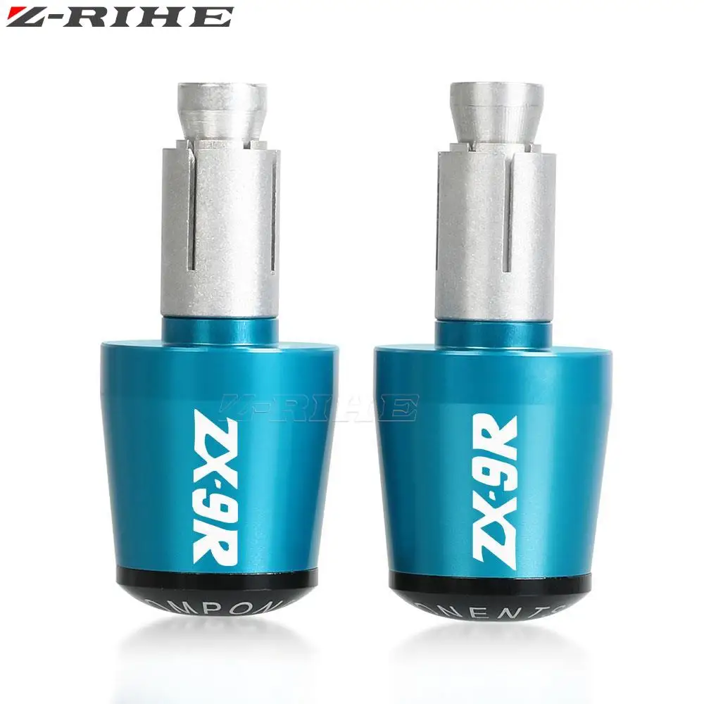 ZX9 Motorcycle Handle Bar Ends Handlebar Grips End Caps Anti