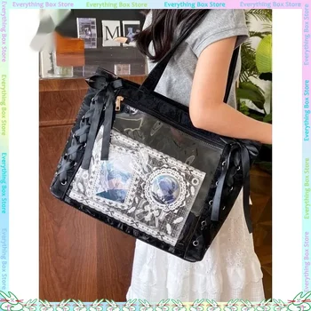 Nuovo versatile nastro di moda Itabag grande capacità verde grande cibo anime borsa di miglio borsa tote a spalla quotidiana