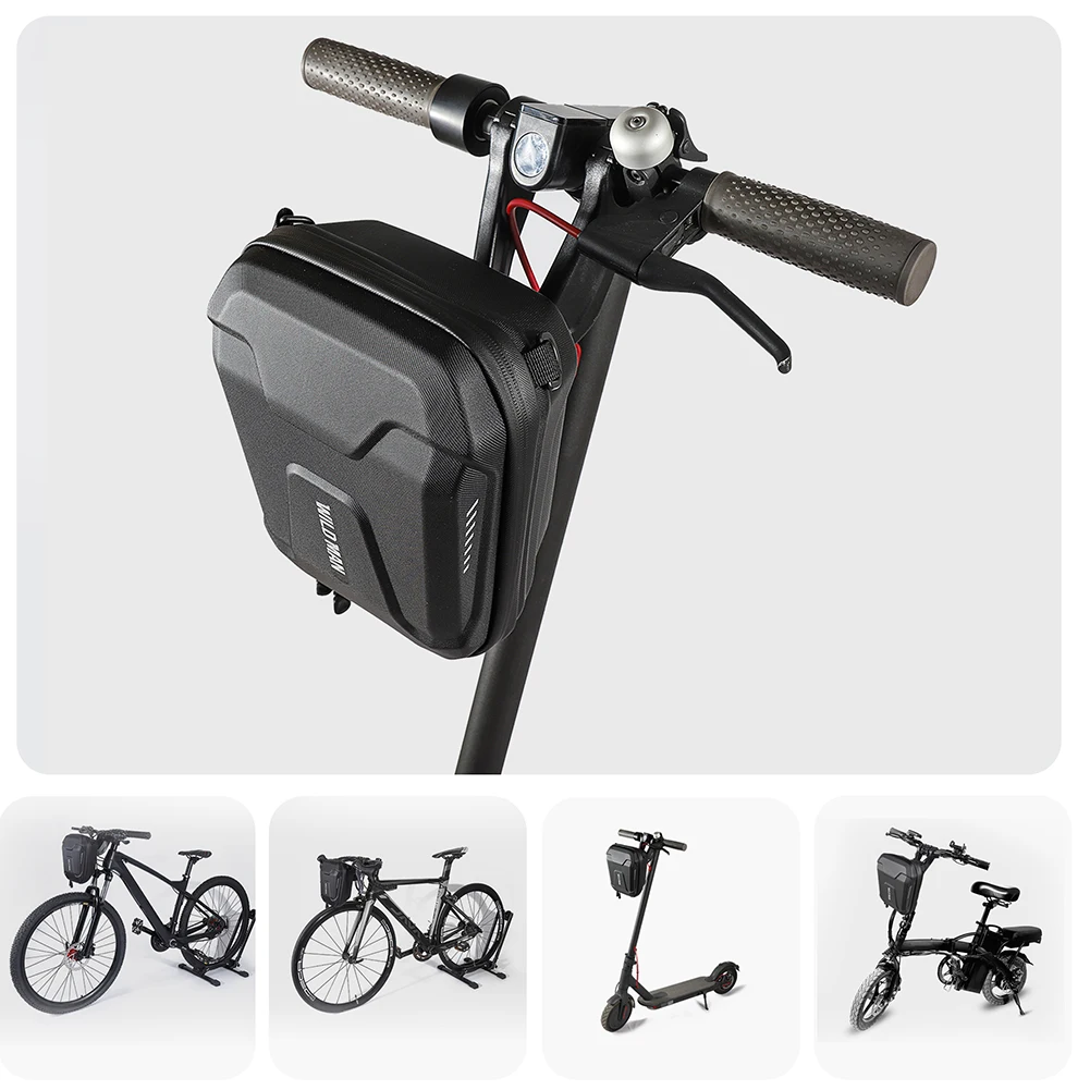 2.5/3L Bike Front Bag Waterproof Bicycle Handlebar Head Bag EVA Hard Shell Multifunctional Shoulder Bag Bicycle Accessories