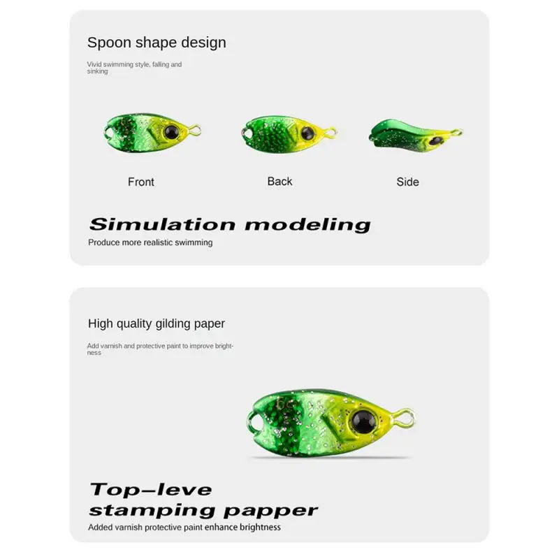 

Светящаяся бионическая приманка с цветными 3d-глазами, миниатюрные рыболовные инструменты, приманка с железной пластиной, товары для рыболовных снастей