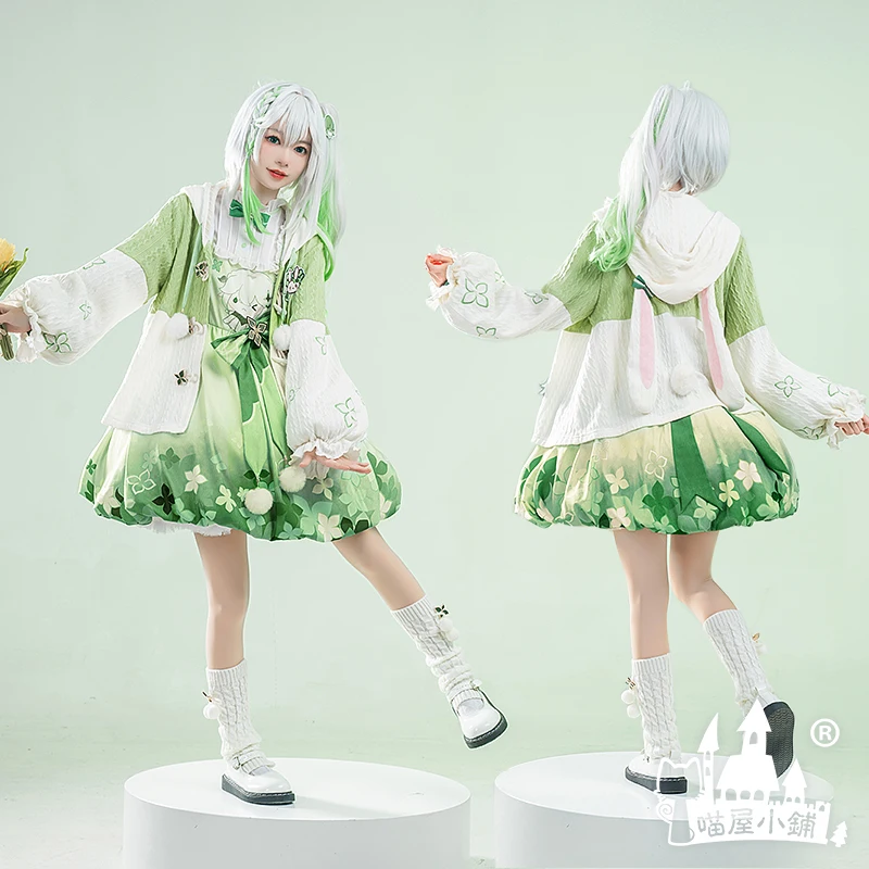 

Повседневное модное платье Game Genshin Impact Rose нахида, костюм для косплея, аниме Женская одежда для ролевых игр для девочек, размеры 2023