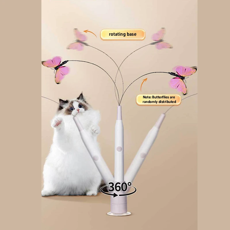 Rotating Interactive Cat Stick 1