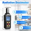 3-In-1 Radiation Dosimeter Counter Geiger EMF Meter Automatic Alarm Real-Time Measure Radiation Detector Tester 6