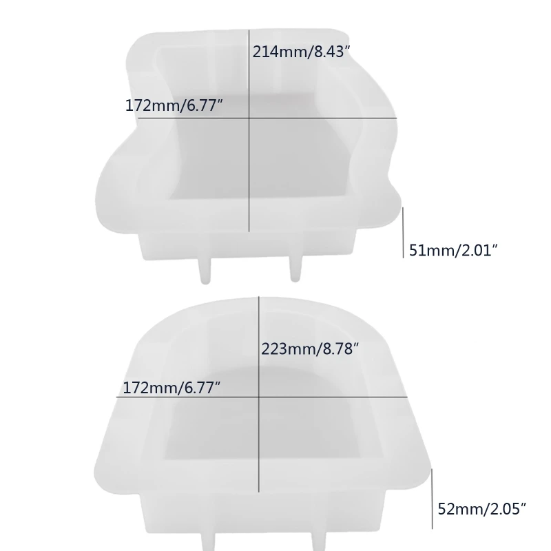 Y4QE Bookends Resin Molds Silicone Arch Mold Epoxy Molds for Flower Preservation Wedding Decoration Home Party Decor