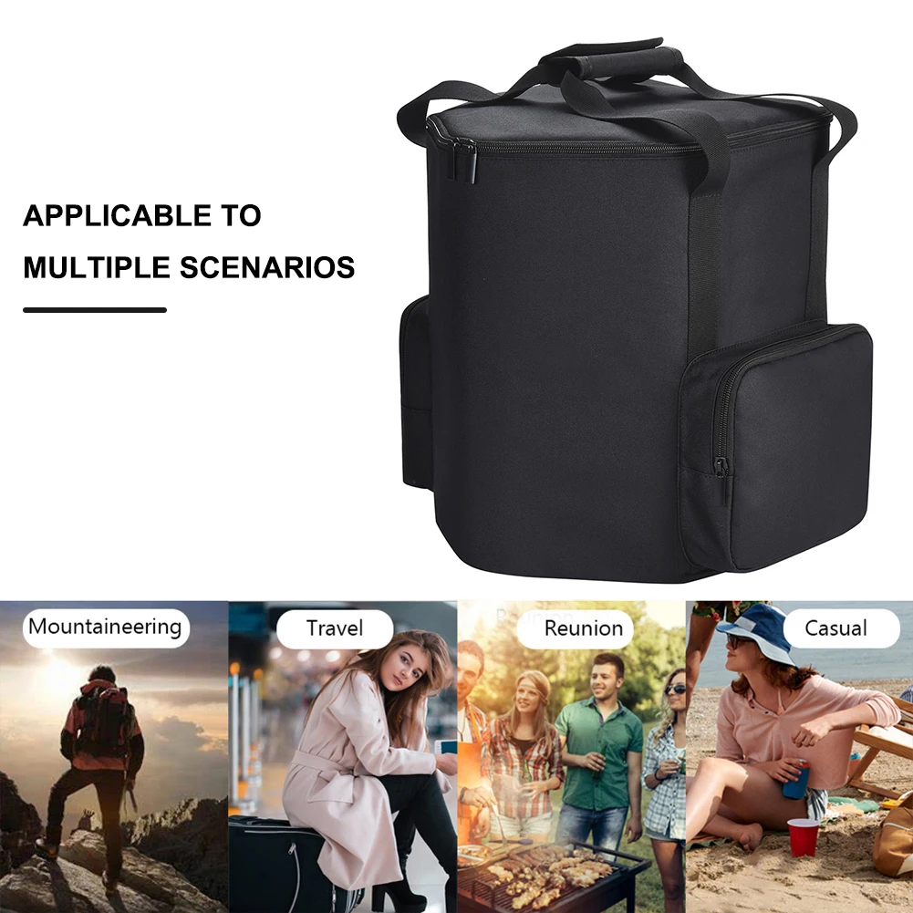 Carrying Storage Bag Scrarch Proof Hard Protective Bag with Pockets Fall Preventive Travel Case for Bose S1 Pro Audio Microphone