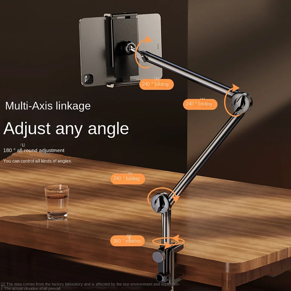 Desktop Mobile Phone Holder Lazy Live Broadcast Folding Cantilever Bracket Bed Clip Bedside for iPhone Xiaomi iPad Tablet Holder
