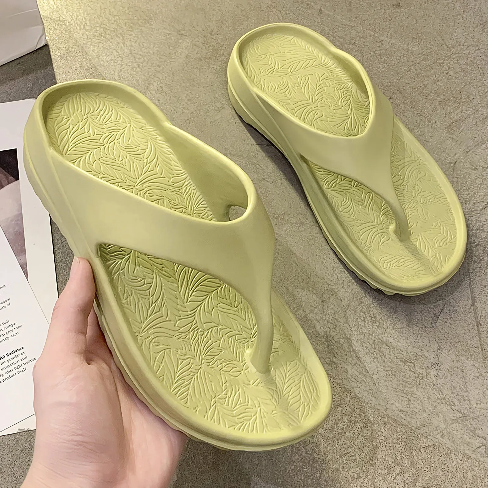 Zapatillas De Casa Para Hombre Y Mujer - Suela Gruesa De EVA, Antideslizantes - Ideales Para Baño, Interior Y Viaje