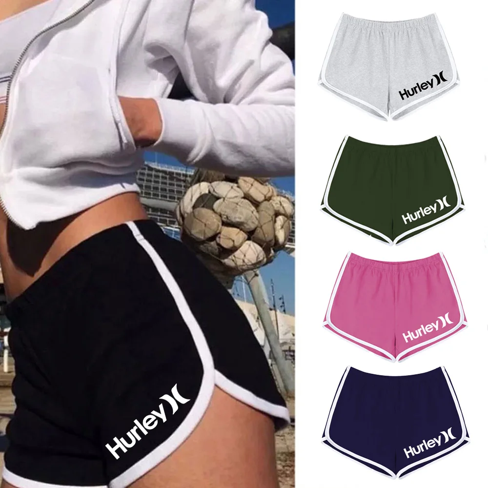 short shorts Women's Shorts Summer 2022 New Candy Color Skinny Pants Casual Lady Elastic Waist Beach Home Sports Female Clothing (6 Colors) maternity shorts