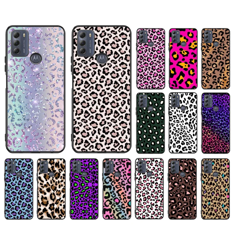 

Leopard Tiger pattern Phone Case For Moto E32 E32S E20 E40 E7 Plus Edge 40 30 Ultra Neo 20 lite G13 G9Plus GPure GStylus
