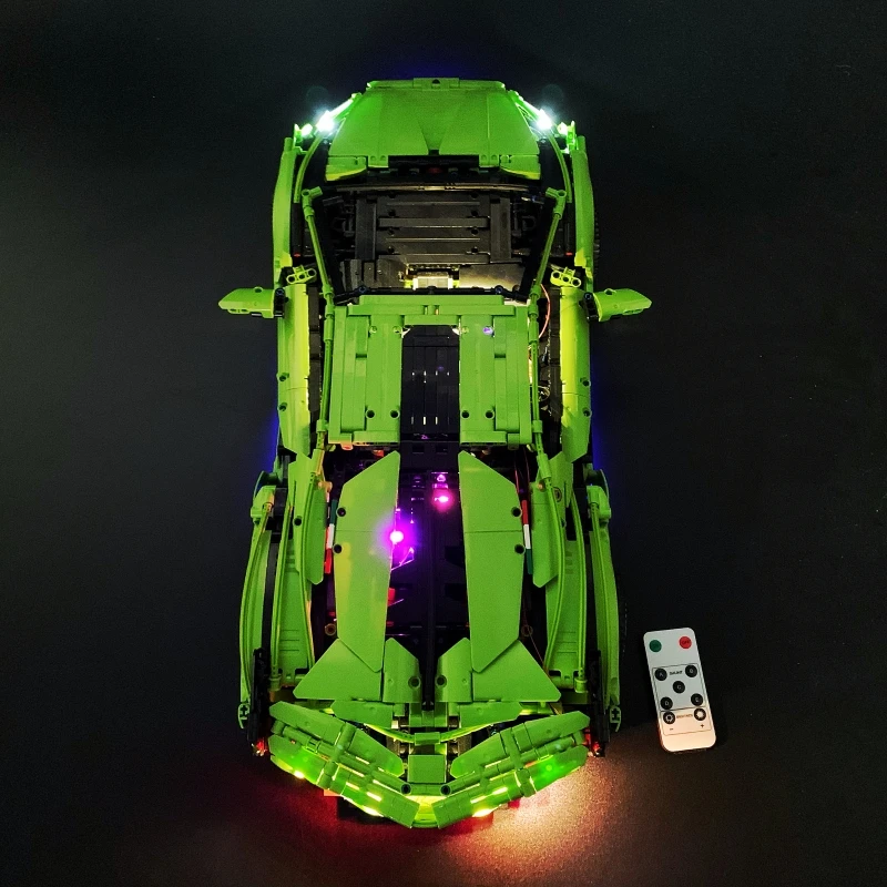 Led Lighting Kit Amazon Lego Technic Lamborghini BYB LED Light Kit