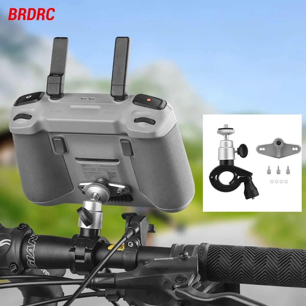 

Кронштейн для DJI Mini 4 PRO RC 2, велосипедный держатель с дистанционным управлением, ручка, зажим для DJI Air 3, аксессуары для дрона