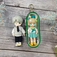 Clear Nendoroid Doll Bag Transparent Kawaii Girl Outdoor Pouch For OB11 BJD Anime Cartoon Dolls Plushy Little DIY Toys 1