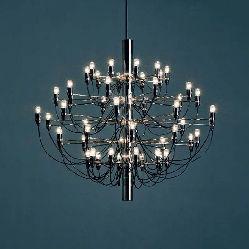 

Italian Living Room Chandelier Flos Modern High-Rise Restaurant Villa Showroom Stairs B & B Lamp