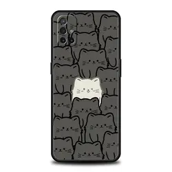 Cute Cartoon Black Cat Phone Case - Stylish and Durable Protective Cover for OnePlus 9 (A1)