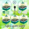 1/5PCS Grow Own Plants with This Complete Seed Starting Kit Includes ,Seedling Starter Trays ,Full Spectrum Plant Growth Lamps 3