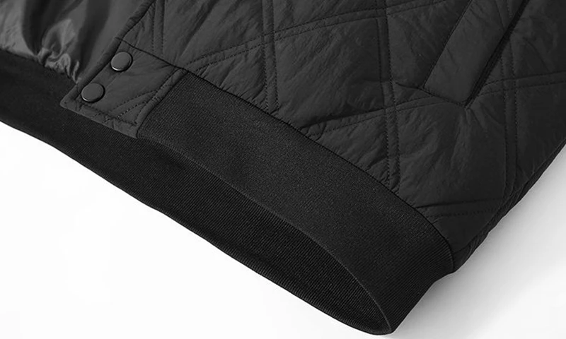 Men Oversized Baseball Cotton Jacket, Warm Coat Comfortable Casual Loose Fit Fashion Solid Color for Autumn Winter 170kg 11XL