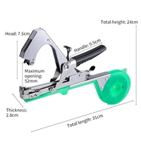 Crop Binding Machine Set Garden Tools Hand Tying Machine Straps Grape Branch Machine Tape Nails Terminator Tapetool Tapener 2