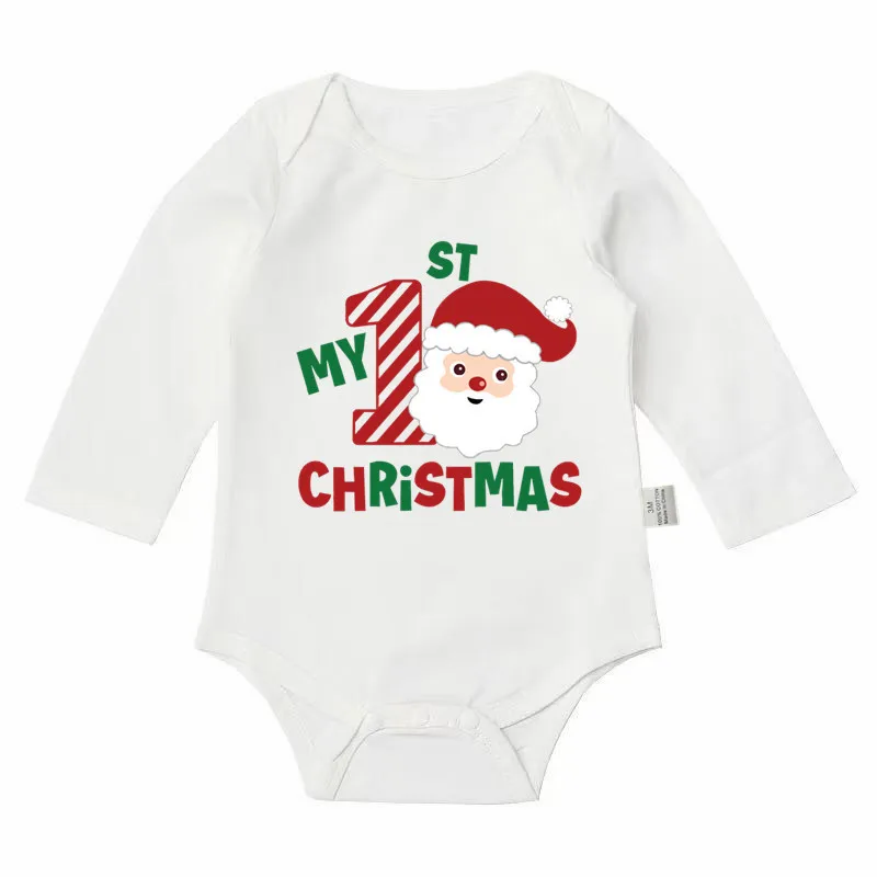 100% Cotton Soft Baby Bodysuits Long Sleeve for Newborn Boy Girl Infant Onesies Bebe Clothes Baby Shower Gifts Christmas Gifts