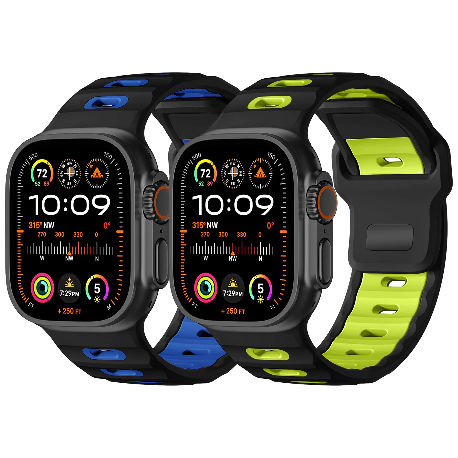 ตัวเลือกสินค้า สร้อยข้อมือซิลิโคน Apple Watch หลายขนาด ใส่สบาย ทนทาน