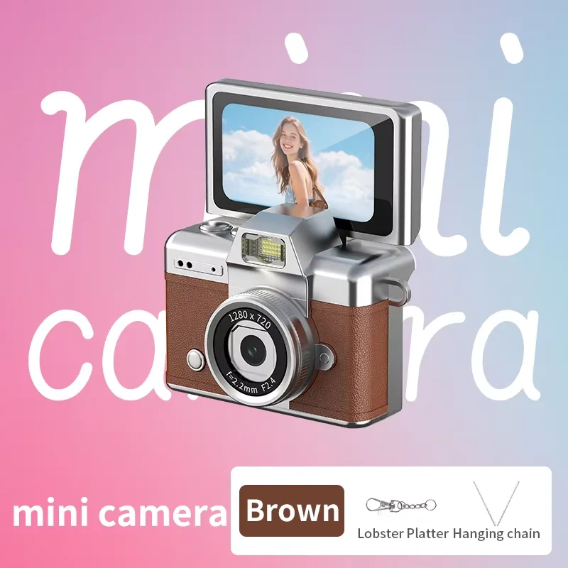 Brown Mini Camera