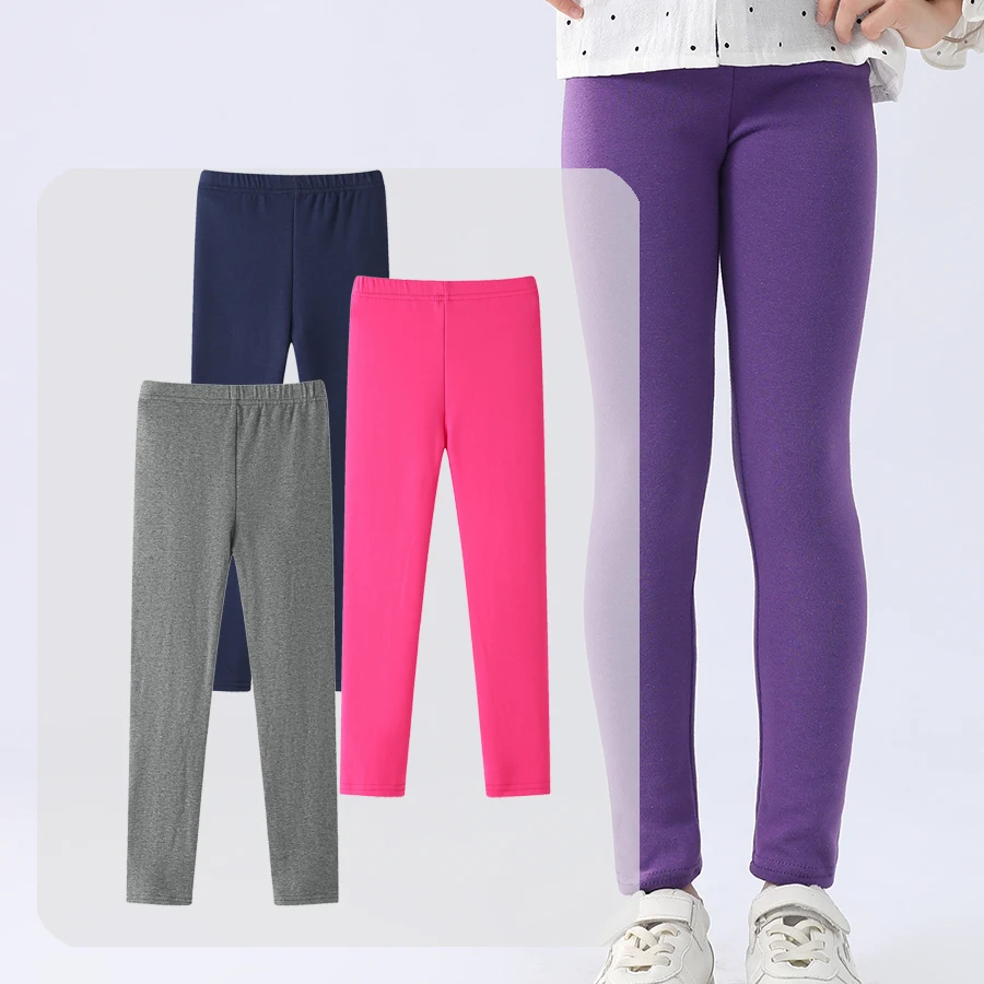 SheeCute – Leggings d'été en coton pour filles, pantalon slim, longueur cheville, couleur bonbon, SCH2351