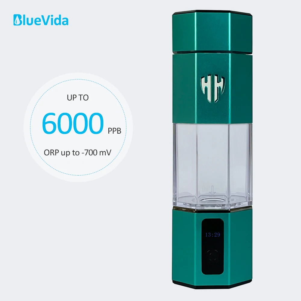 The 7th Generation Bluevida Green Diamond 6000 PPB High Hydrogen High Performance Water Generator Bottle bluevida max 5000ppb hydrogen water generator spe