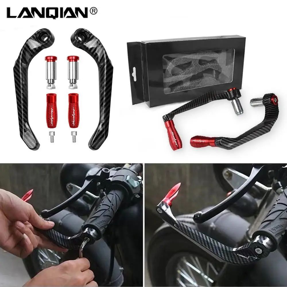 

Motorcycle CNC Handlebar Grips Guard Brake Clutch Levers Guard Protector FOR HONDA HORNET 250 CB600F CB599 CB919 CB900F hornet