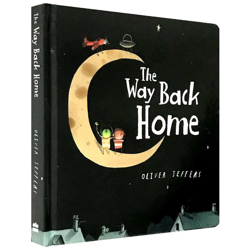 

Книга с картинками на английском языке «The Way Back Home», Оливер джефферс, для детей 1, 2, 3 лет, 9780007549245