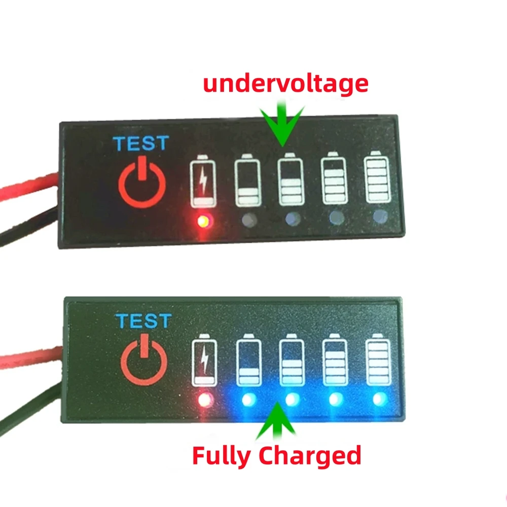 Battery Level Indicator 3Series Ternary Lithium Battery Lithium Iron