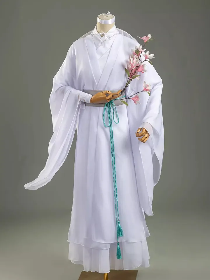 Tian Guan Ci Fu Xie Lian Cosplay Outfits Heaven Officials Blessing Xie Lian Vrouwen Mannen Oude Chinese Hanfu Robe Cosplay Kostuum, S