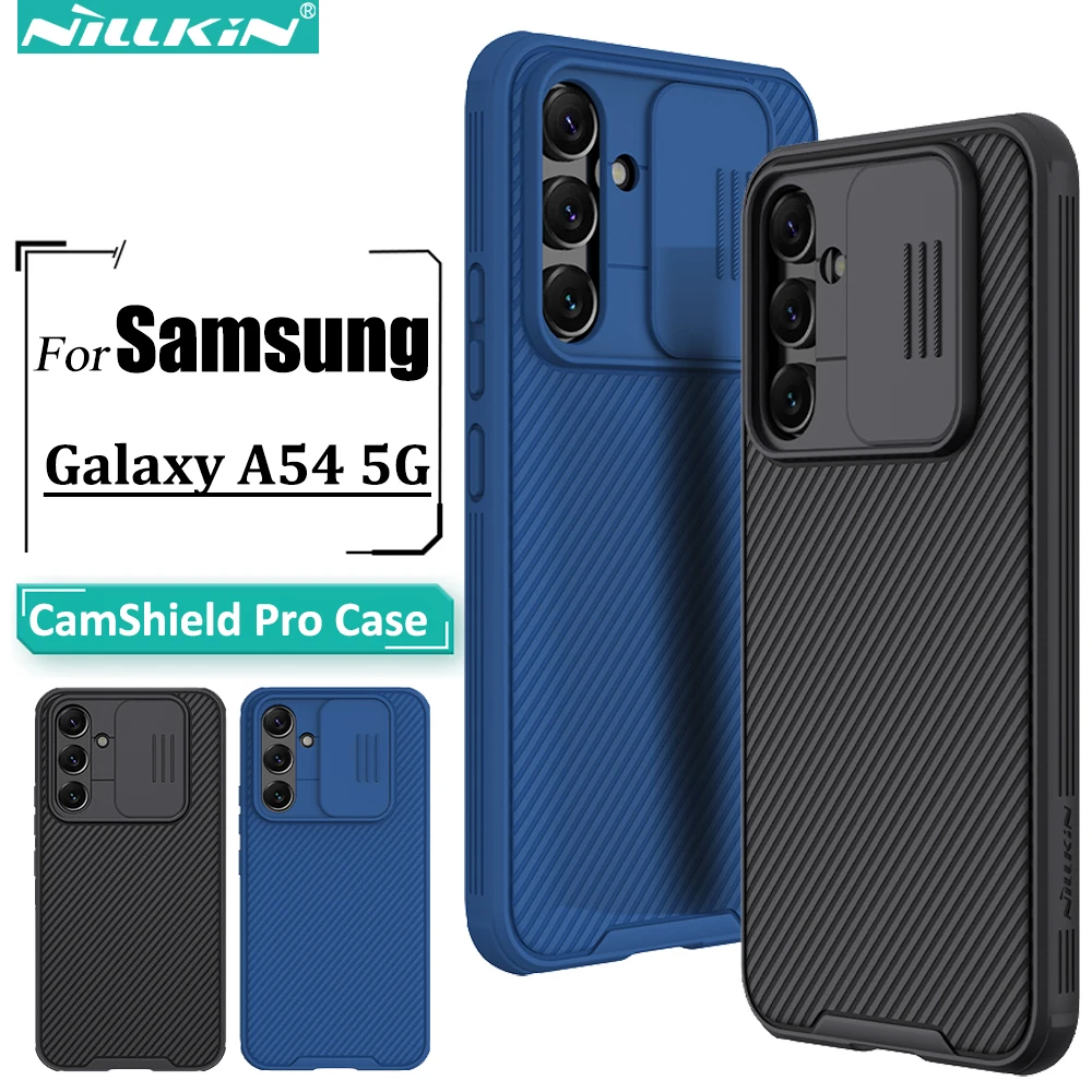 Чехол Nillkin для Samsung Galaxy A54, задняя крышка для камеры CamShield Pro, защитный чехол из твердого поликарбоната + ТПУ