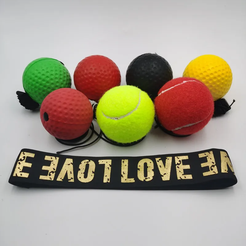 Punching Ball Head-mounted Fighting Speed Sanda Training Boxing Reflex Hand Eye Reaction Home Sandbag Fitness Boxing Equipment