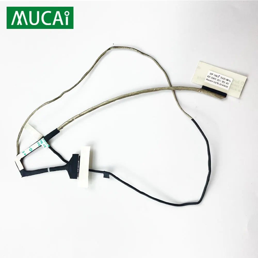 

Video screen Flex cable For Acer Aspire ES13 ES1-311 ES1-331 laptop LCD LED Display Ribbon cable 450.03401.0011 50.MRTN1.004