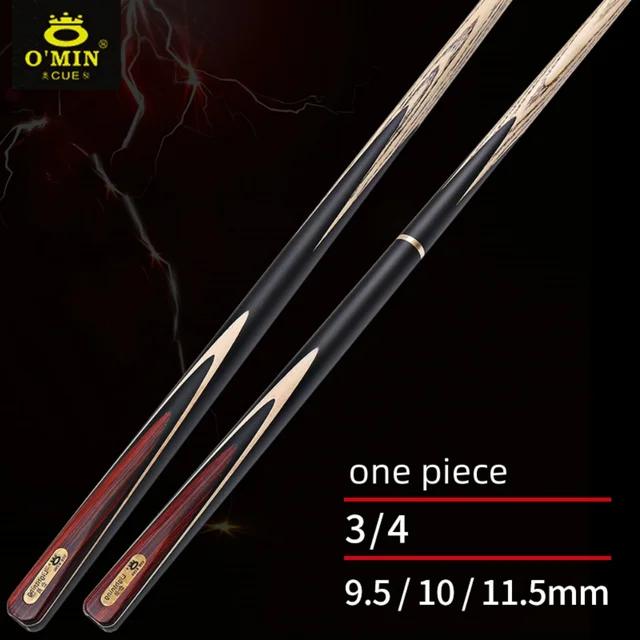 OMIN 57" Flash Lightning Member Series Snooker Billiard Pool Cue Stick 9.5/10/11.5mm Set 1