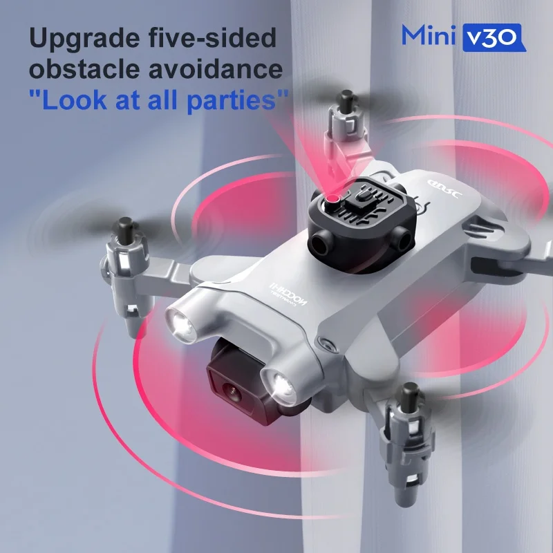Drone Quadcopter 4DRC V30 Mini Drone 4K Professional 1080p HD aerial dual camera WiFi FPV Remote Control Quadcopter RC Helicopter Toy Gift