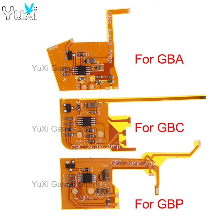 Yuxi A Bassa Potenza Per Gameboy Advance Color Pocket Flex Amplificatore Audio Modulo Amp Modulo Per Gba Gbc Gbp Volume + Up