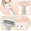 Sejoy 4 in 1 Electric Lady Shaver, Body Hair Trimmer Removal Epilator, Painless Cordless Trimmer Razor for Armpit Bikini Arm 6