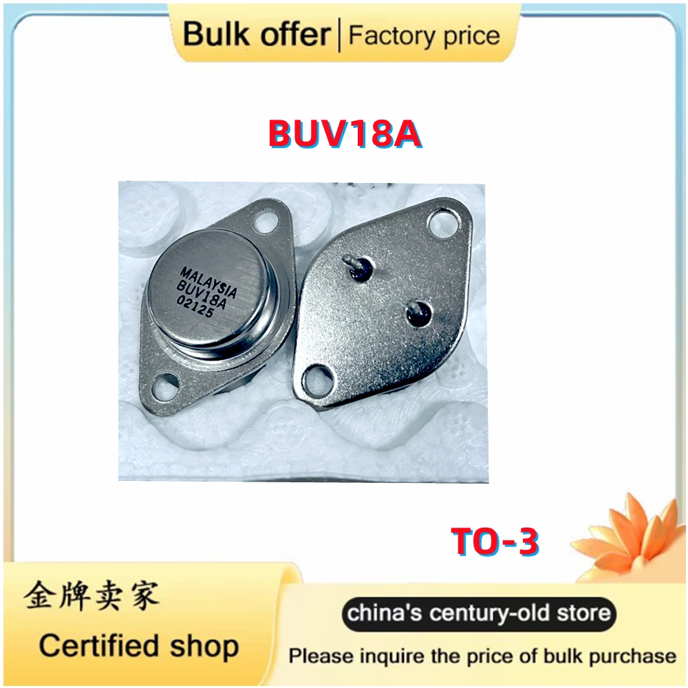 

2-5PCS/Lot Original BUV18A BUV18 TO 3 High power triode